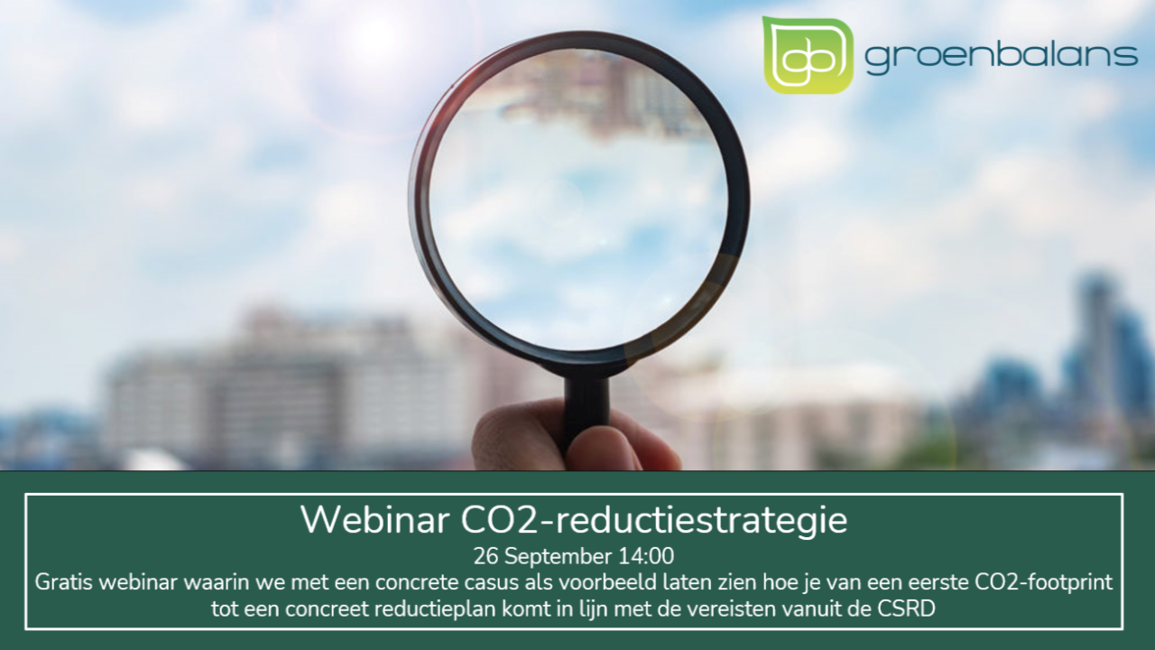 Webinar CO2-reductiestrategie