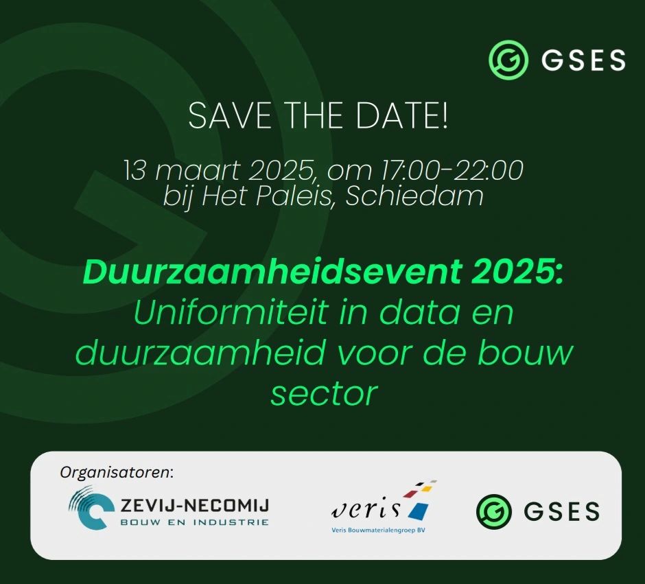 Event 'Uniformiteit in data en duurzaamheid voor de bouwsector'
