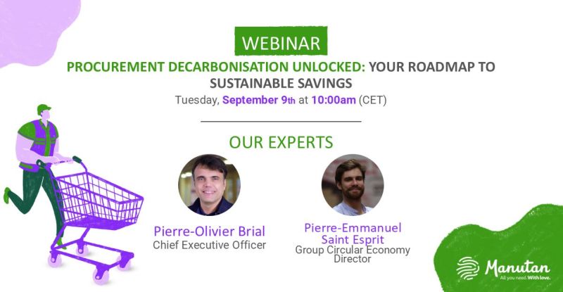 Webinar 'Procurement decarbonisation unlocked: your roadmap to sustainable savings'