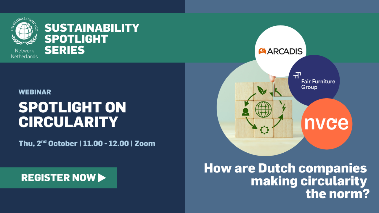 Webinar 'Spotlight on Circularity'