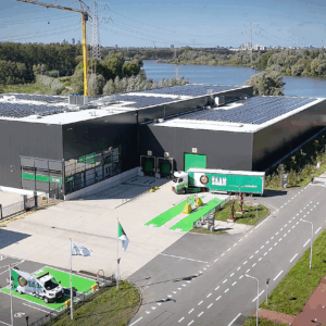 Luchtfoto Laandplein Schouten_Saan Diemen