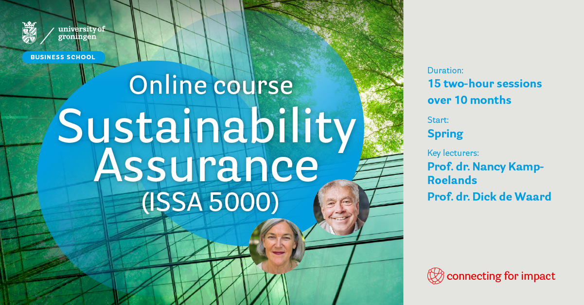 Online infosessie | Nieuw programma Sustainability Assurance (ISSA 5000) (start maart 2026)