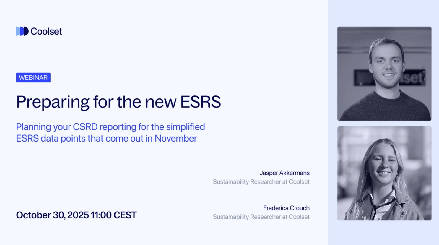 Webinar: Voorbereiding op de nieuwe ESRS