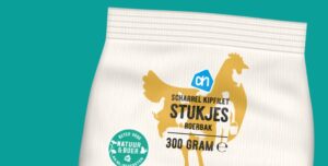 60% minder verpakking: Albert Heijn verpakt kip van bak naar zak