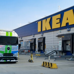 IKEA intensiviert Maßnahmen zum CO2-freien Straßengüterverkehr in ItalienIKEA accelerates the decarbonization of road transport in Italy