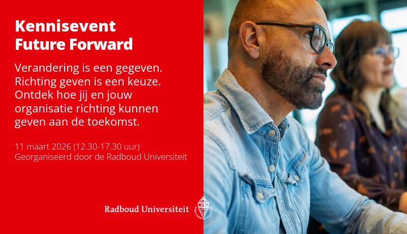 Kennisevent Future Forward: geef richting aan de toekomst