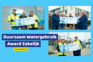 Drie genomineerden voor de Award Duurzaam Watergebruik Zakelijk 2025