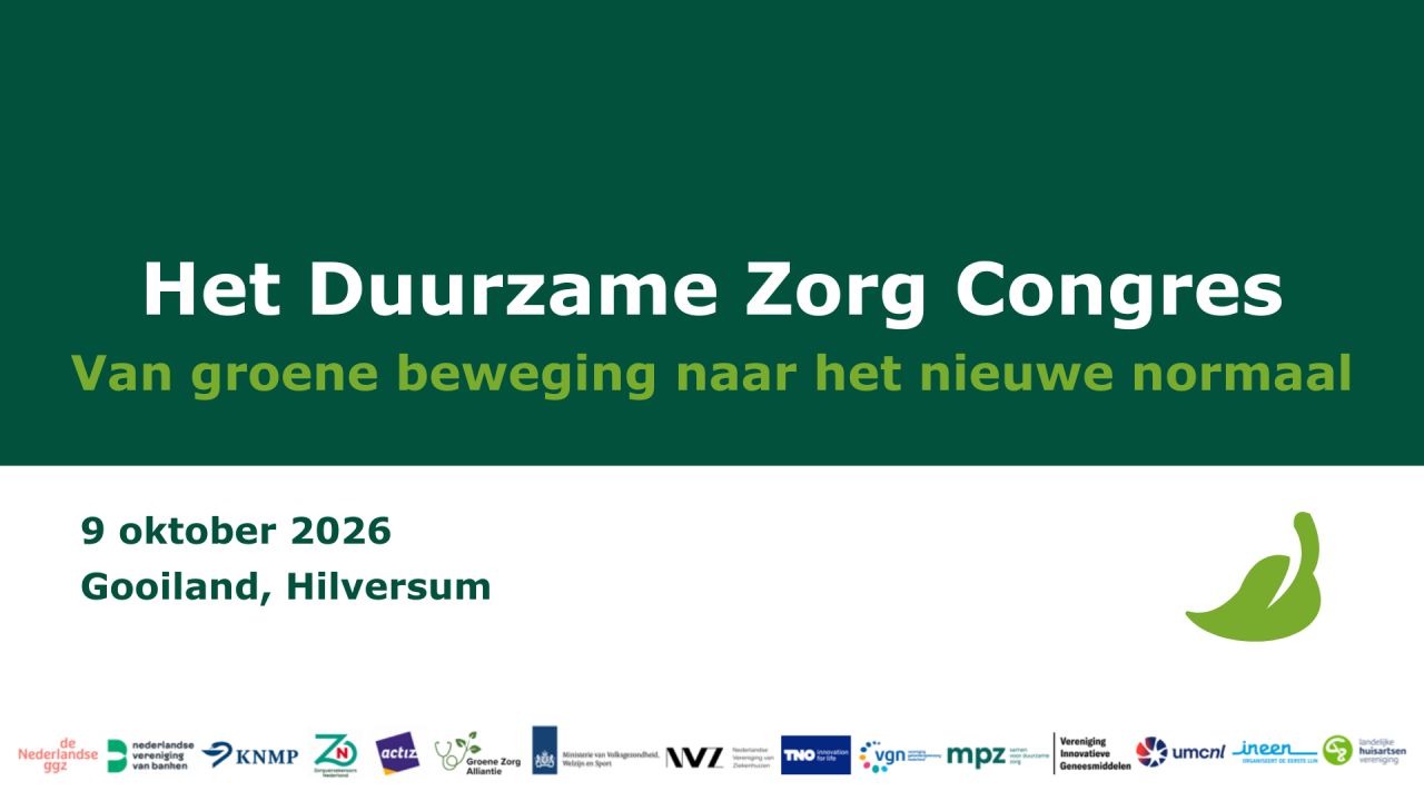 Het Duurzame Zorg Congres