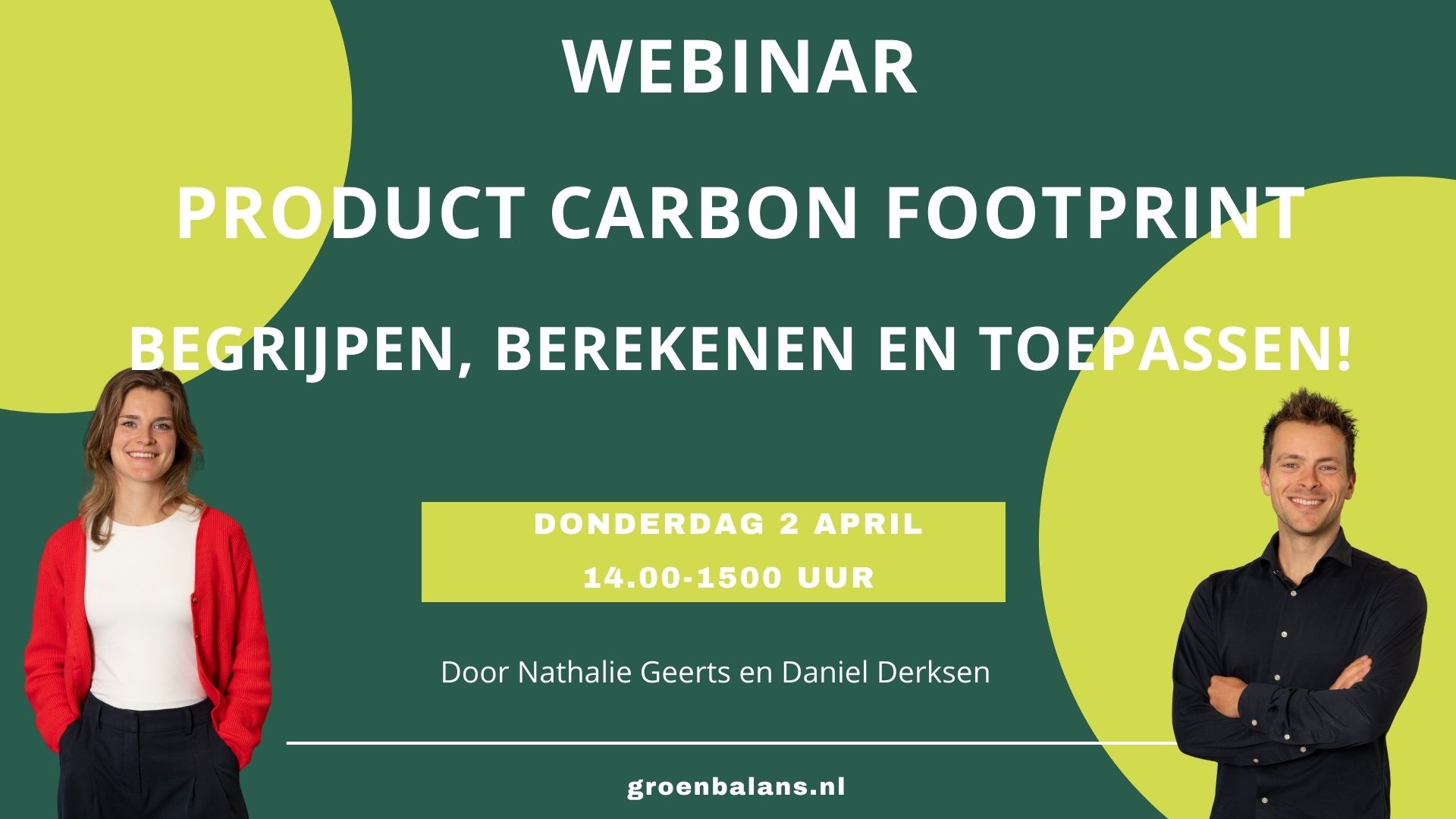 Webinar: Product Carbon Footprint: op naar transparantie, inzicht en échte verduurzaming'