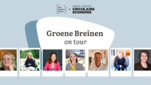 Groene Breinen on tour: 8 mini-colleges over circulaire economie