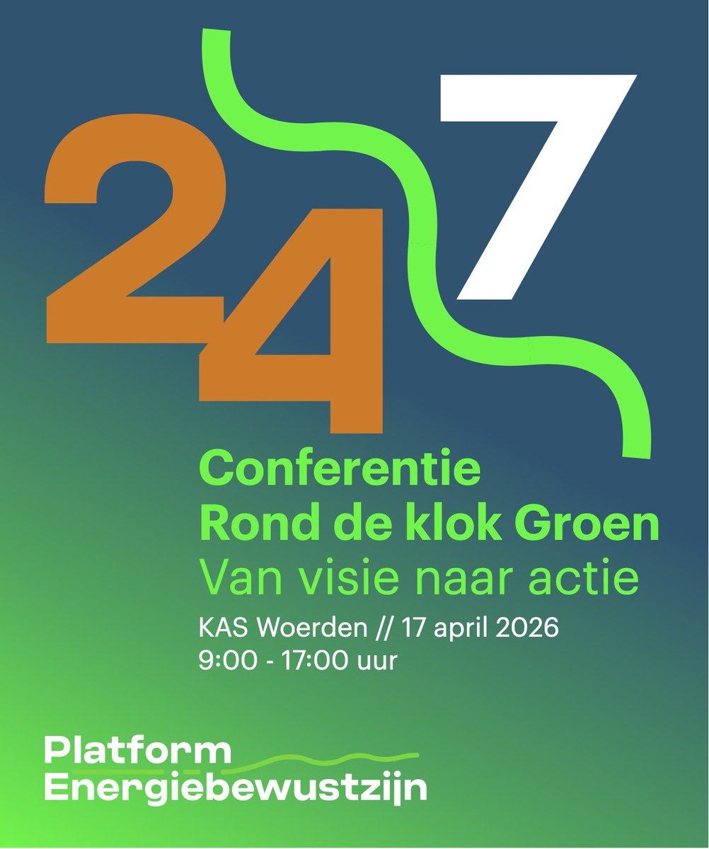 Conferentie 'Rond de klok Groen - Van visie naar actie'