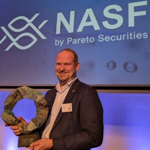 NASF_Sustainability_award_winner_Veramaris CEO-Mark Van Nieuwland