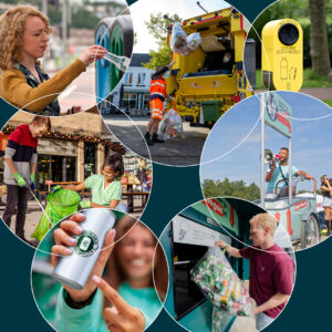 Recyclingresultaten verpakkingen op koers, inzamelpercentage statiegeld stijgt