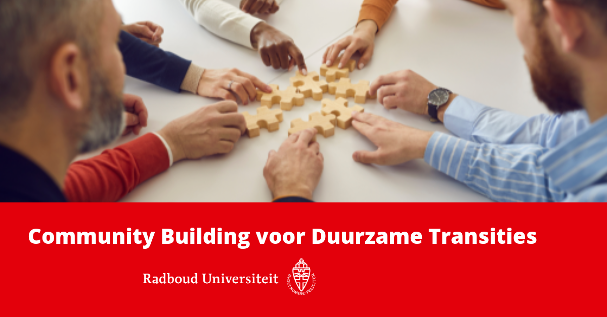 Start Leergang Community Building voor Duurzame Transities