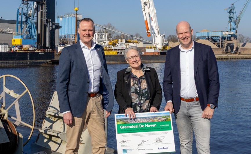 Bedrijvenkring De Haven sluit Green Deal met Rabobank en gemeente Smallingerland