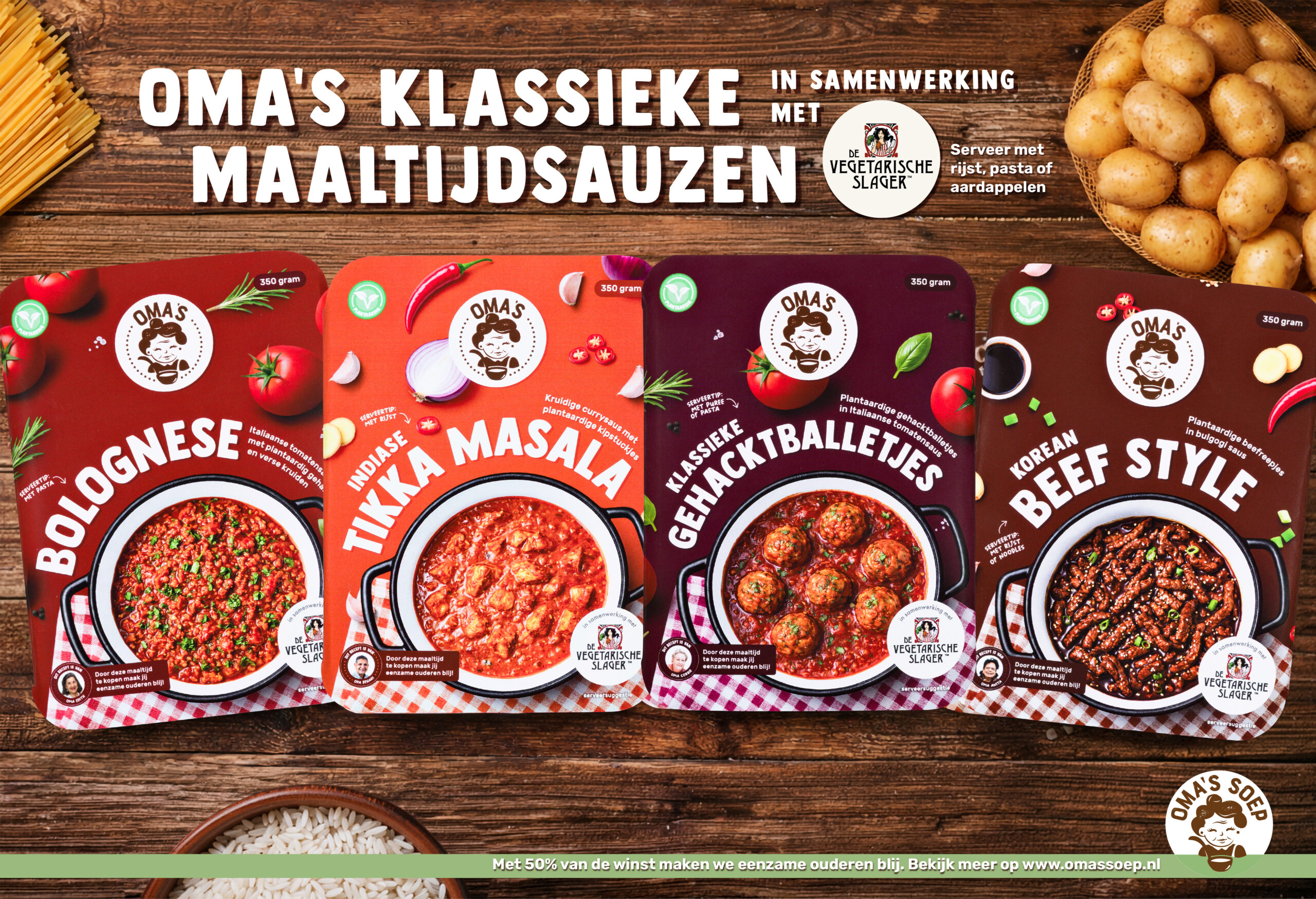 Oma’s Soep & Vegetarian Butcher Launch Plant-Based Sauces
