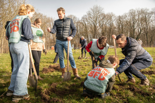 Heijmans gaat vier hectare bos planten in Land van Cuijk