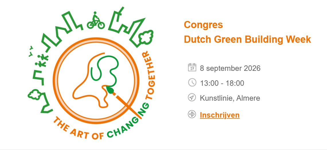 Congres Dutch Green Building Week 2026