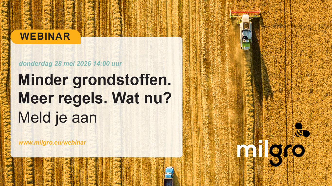 Webinar 'Grondstoffenschaarste neemt toe, wetgeving versnelt. Ben jij voorbereid?'