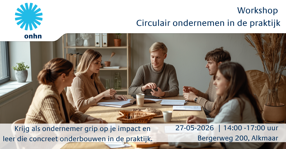 Workshop Circulair ondernemen in de praktijk