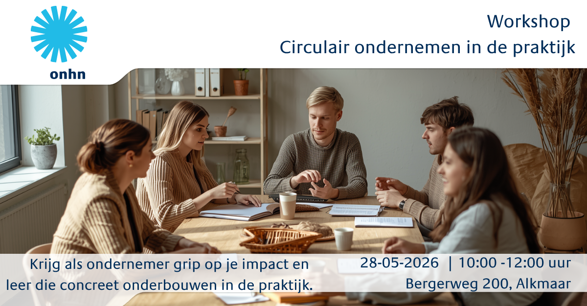 Workshop Circulair ondernemen in de praktijk