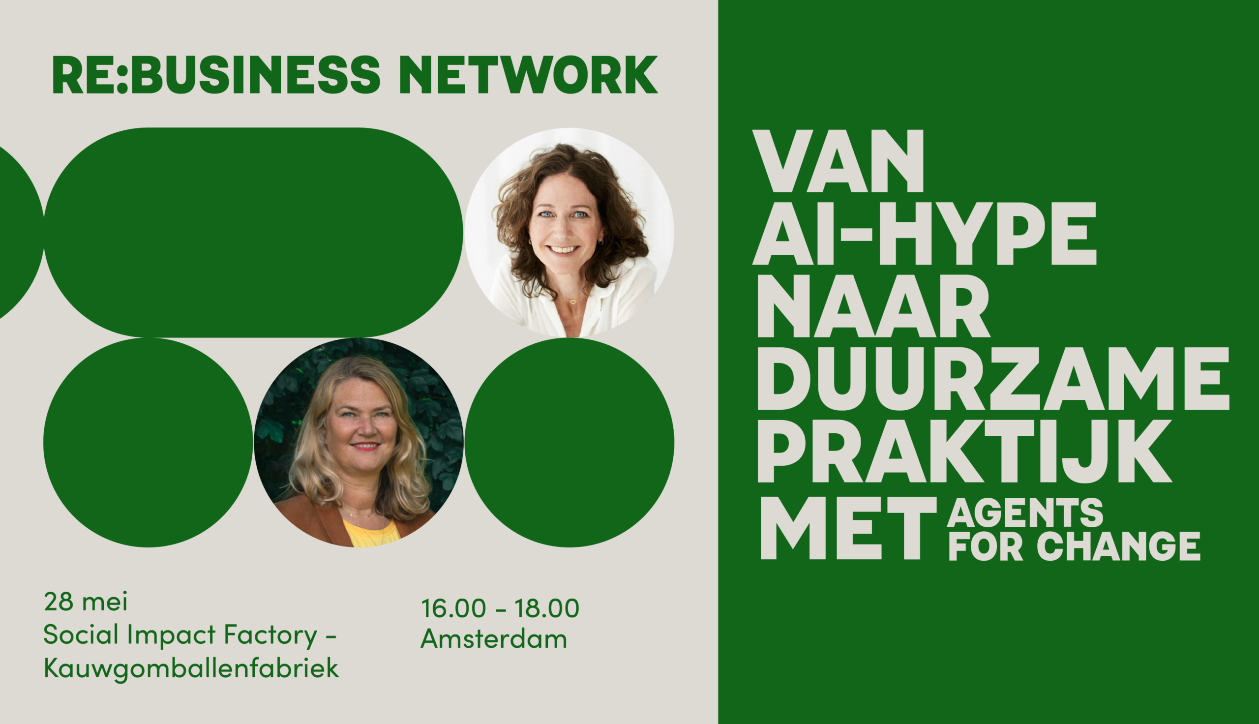 Re:Business meetup 'Van AI-hype naar duurzame praktijk'