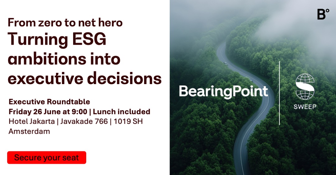 Roundtable 'From zero to net hero – Turning ESG ambitions into executive decisions'