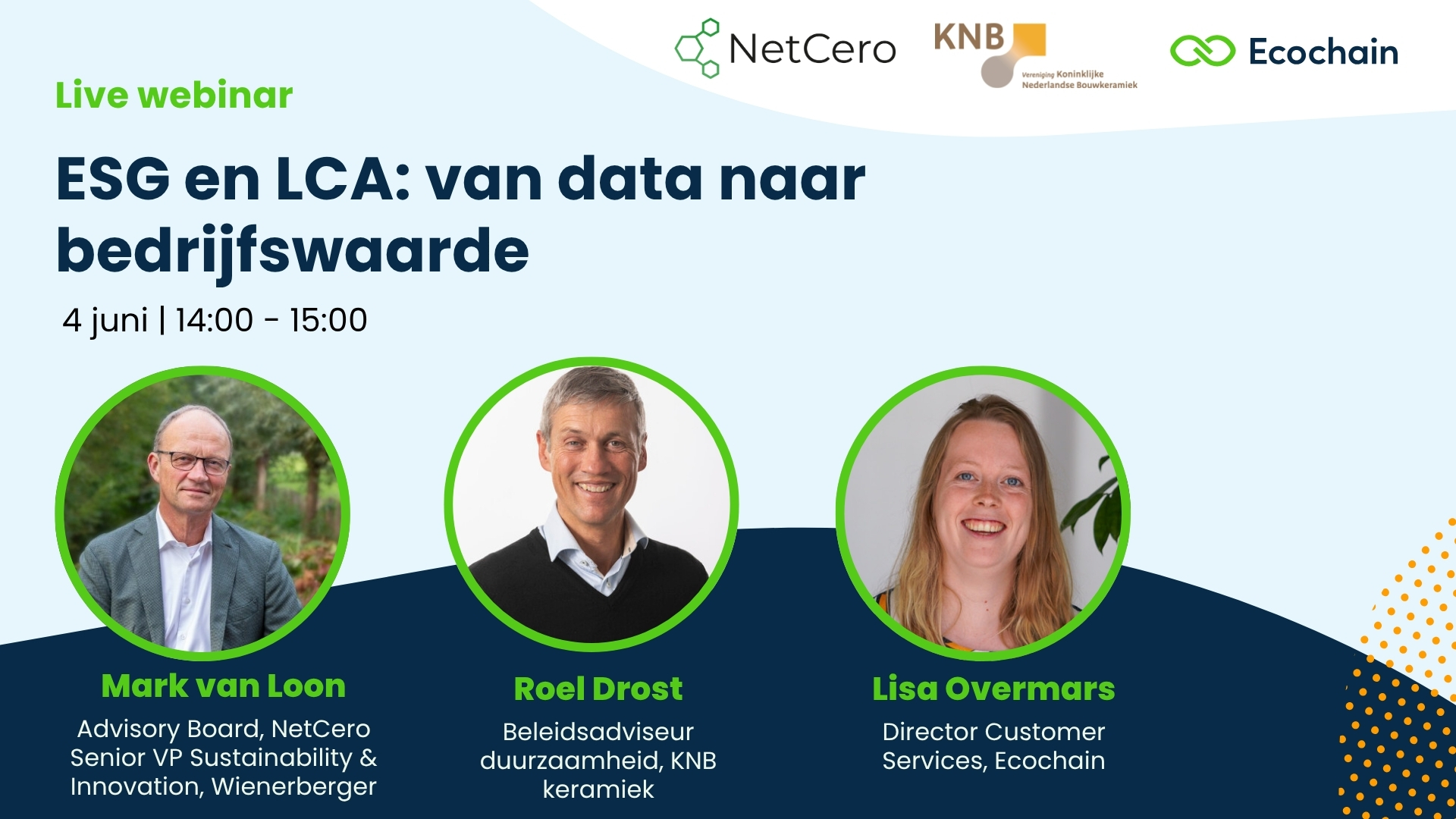 Webinar 'ESG & LCA in de bouwsector: Van data naar bedrijfswaarde'