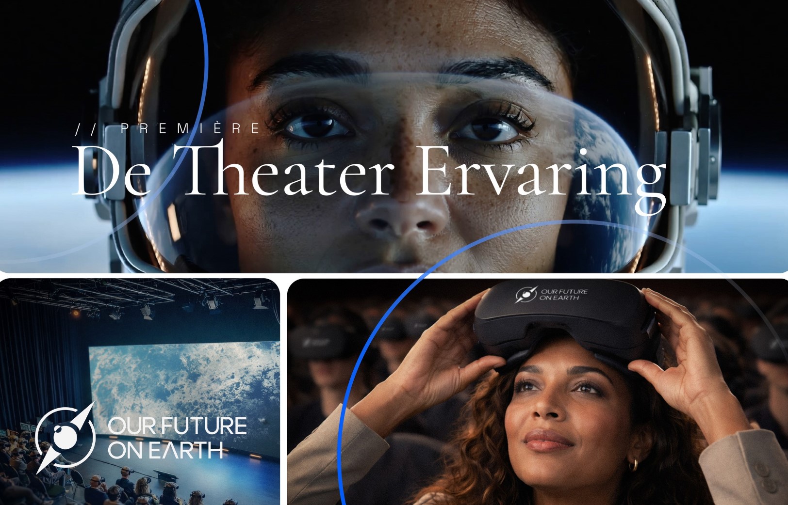 Start PREMIÈRE week: Our Future on Earth, een immersieve theater ervaring