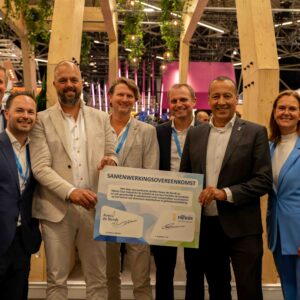 Nijhuis Saur Industries en Aveco de Bondt bundelen krachten voor lokaal waterhergebruik in gebouwde omgeving