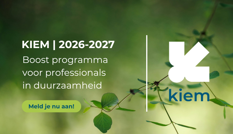 Start KIEM-programma: duurzame impact realiseren binnen jouw organisatie