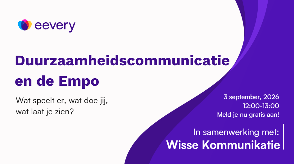 Lunch webinar: Duurzaamheidscommunicatie en de Empco