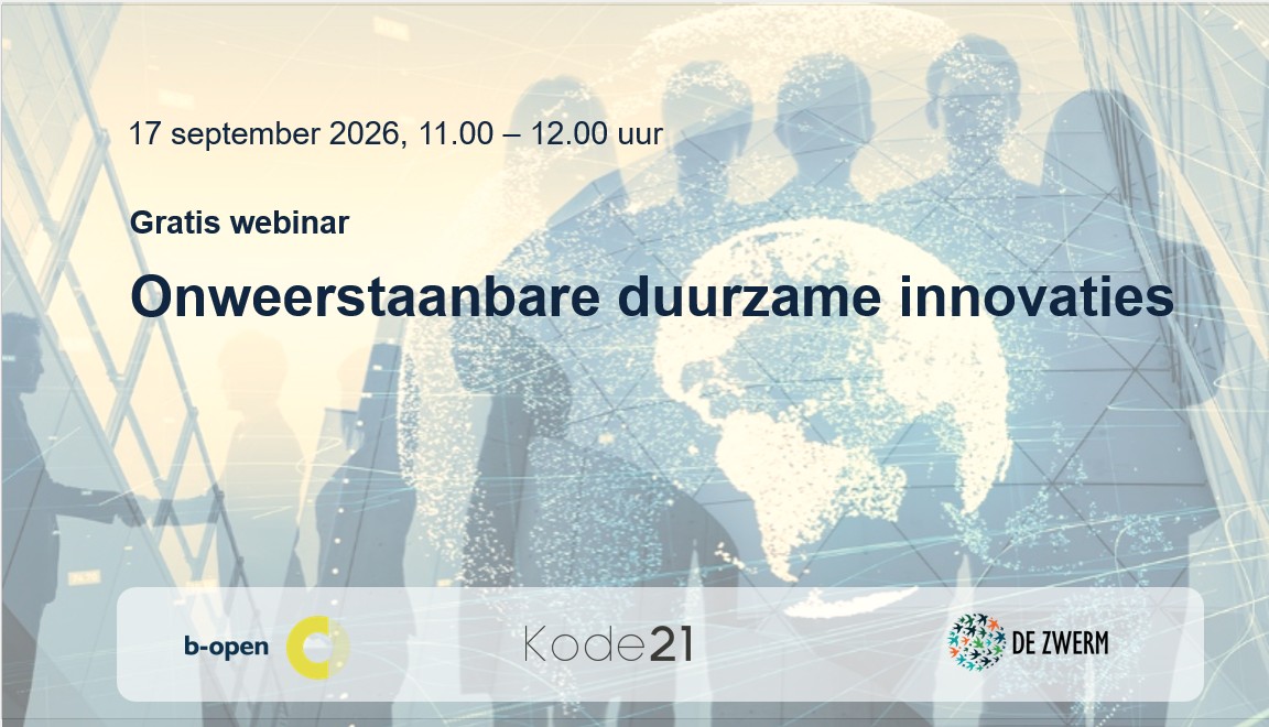 Webinar Onweerstaanbare duurzame innovaties