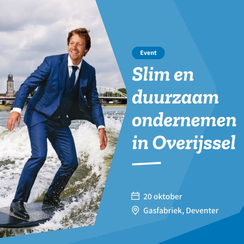 Event 'Slim en duurzaam ondernemen in Overijssel'