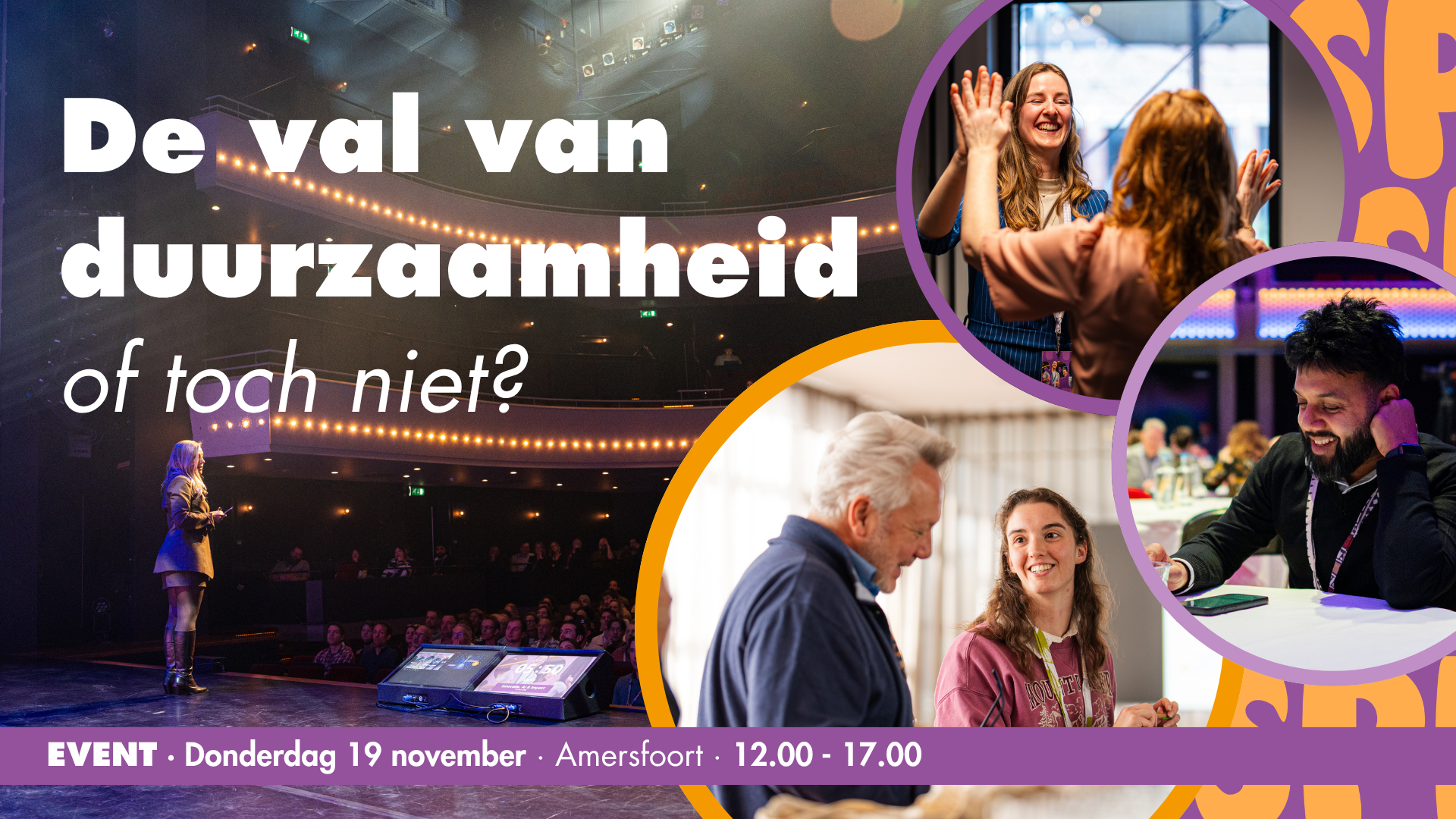 Event 'De val van duurzaamheid of toch niet?'