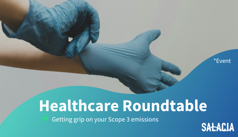 Event 'Healthcare Roundtable: Getting grip on your Scope 3 emissions'