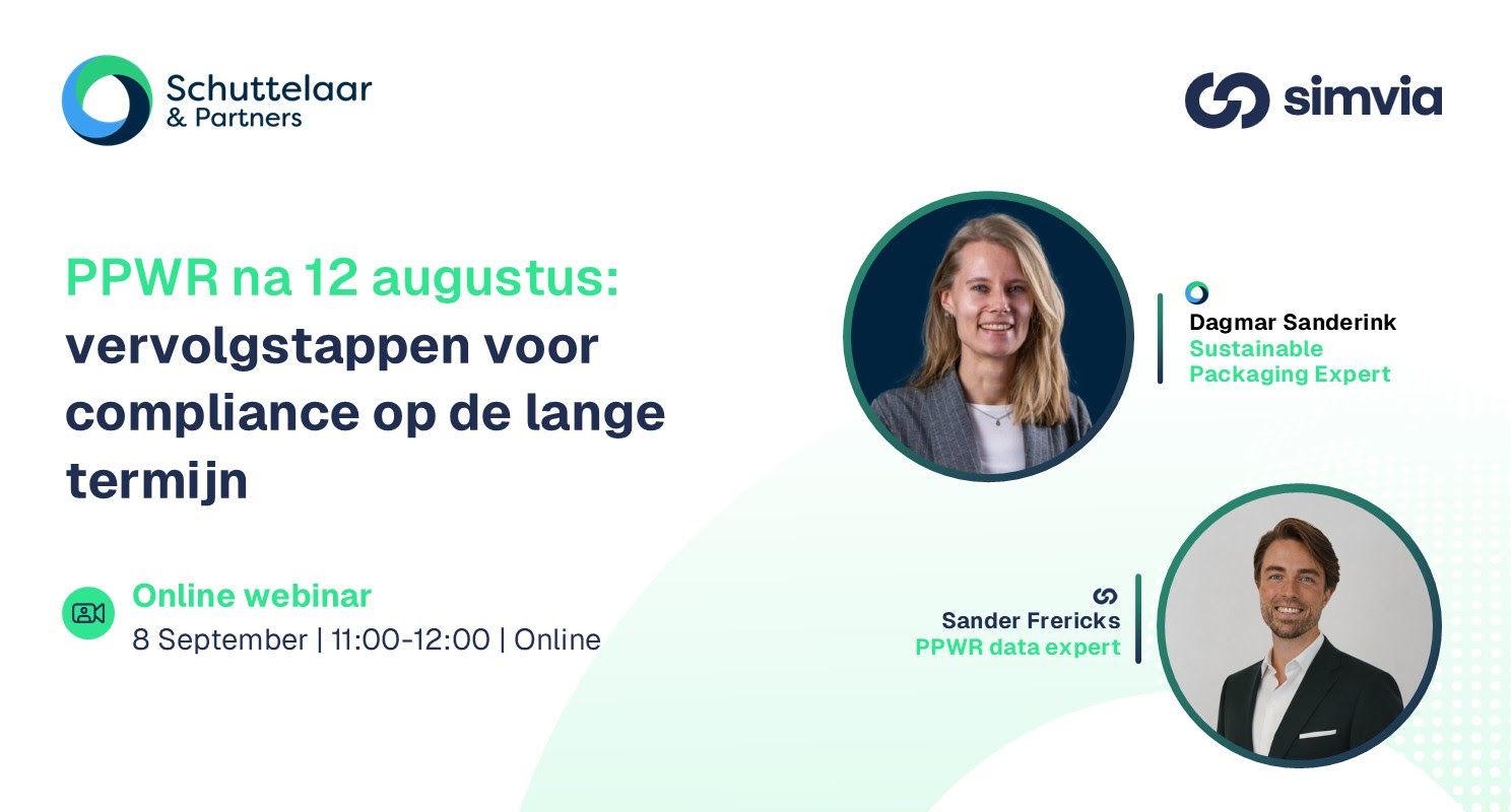 Webinar 'PPWR na 12 augustus: vervolgstappen voor compliance op de lange termijn'