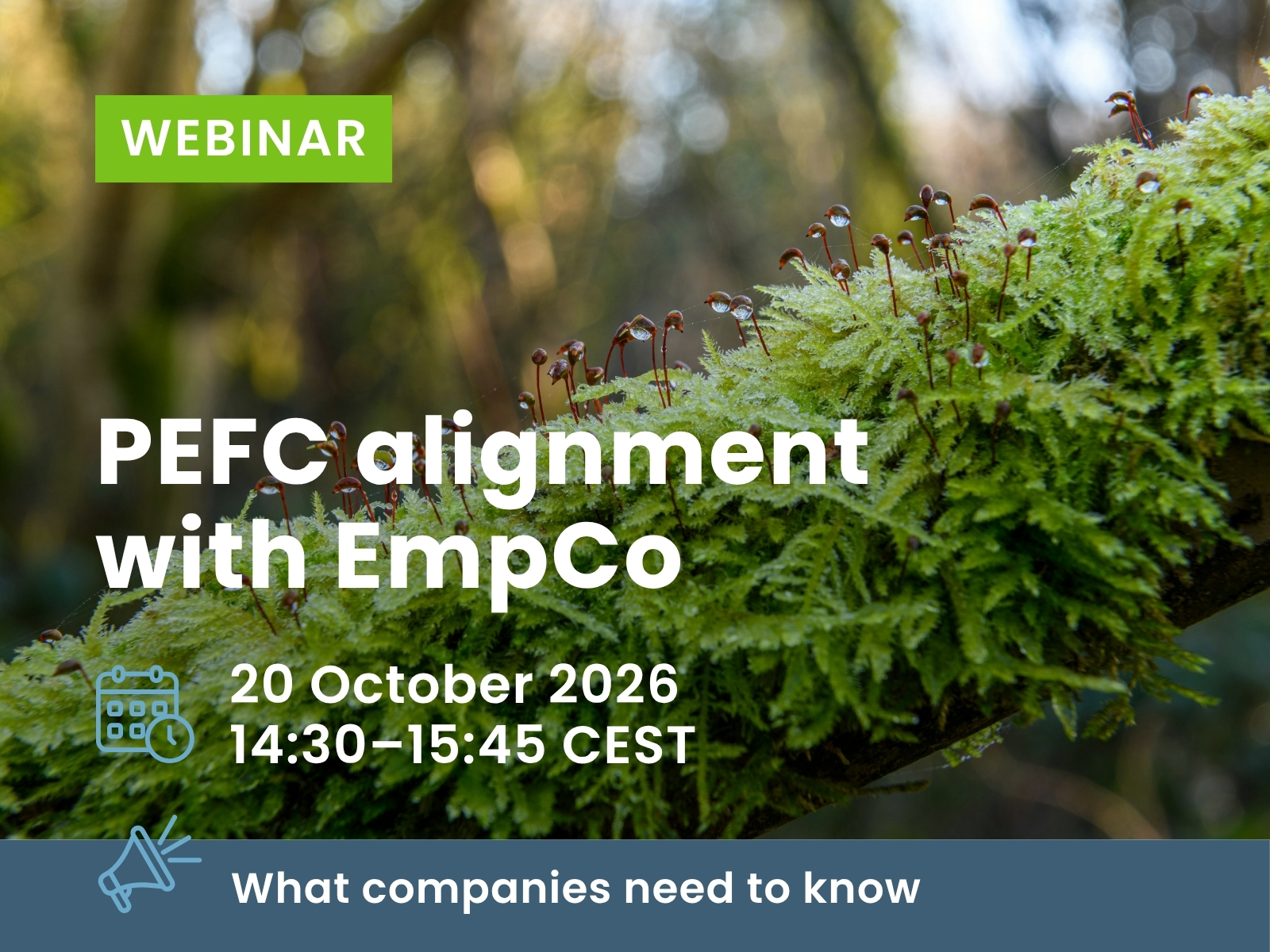 Webinar: wat betekent EmpCo voor het PEFC-keurmerk?
