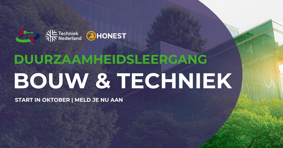 Start Duurzaamheidsleergang Bouw & Techniek